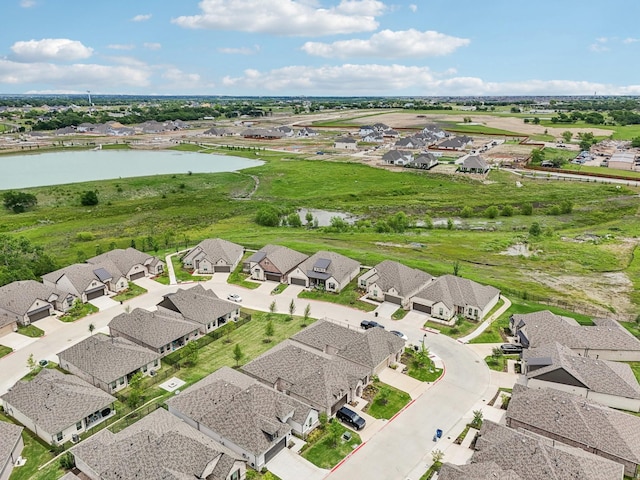 846 Cordoba Ln, Rockwall, TX 75087 - aerial perspective of suburban area with a nearby body of water
