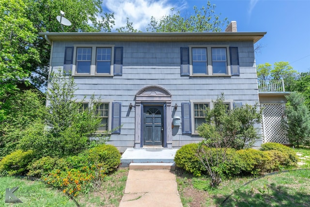 2234 Idlewild St, Abilene, TX 79605 - colonial home with a chimney