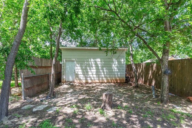 2234 Idlewild St, Abilene, TX 79605 - fenced backyard with an outbuilding and a shed