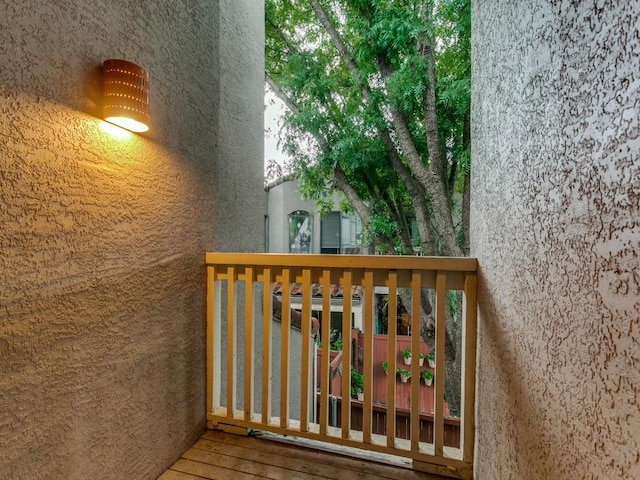 4242 N Capistrano Dr Unit 203, Dallas, TX 75287 - view of wooden terrace