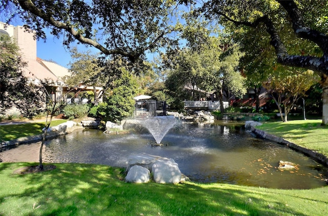 4242 N Capistrano Dr Unit 203, Dallas, TX 75287 - property view of water with a small pond