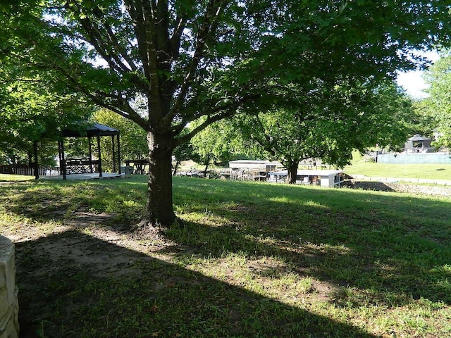 7249 Peden Rd, Azle, TX 76020 - view of yard featuring a gazebo