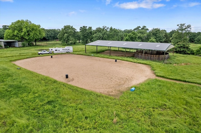360 Rs County Road 3419, Emory, TX 75440 - view of property's community with driveway, a detached carport, and a yard