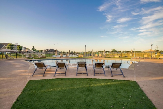 1451 Silver Sage Dr, Haslet, TX 76052 - view of patio / terrace featuring a community pool