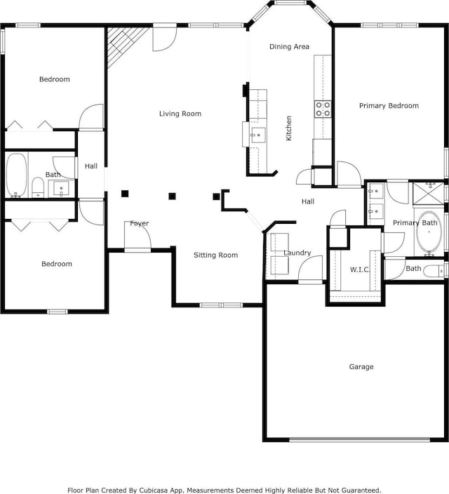 3711 Winding Way, Granbury, TX 76049 - plan