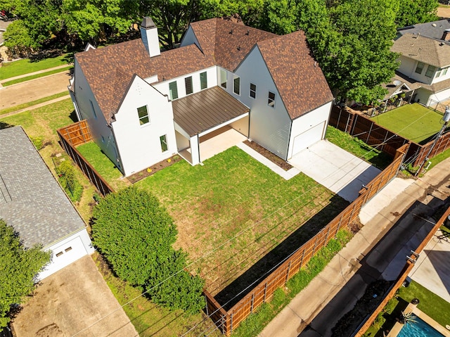 2212 Ridge Crest Dr, Richardson, TX 75080 - aerial view