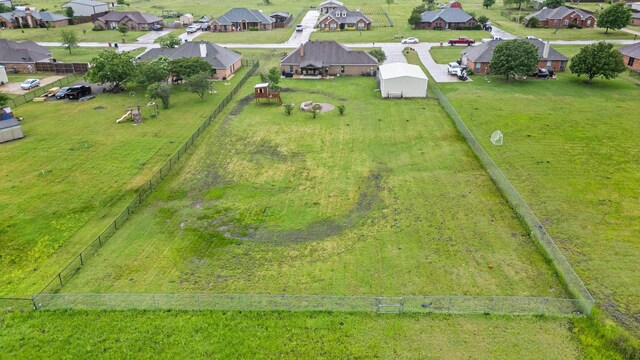 10121 Fireside Ln, Forney, TX 75126 - birds eye view of property featuring a residential view