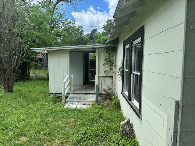 3616 Ave Ave N, Fort Worth, TX 76105 - view of property exterior with a lawn