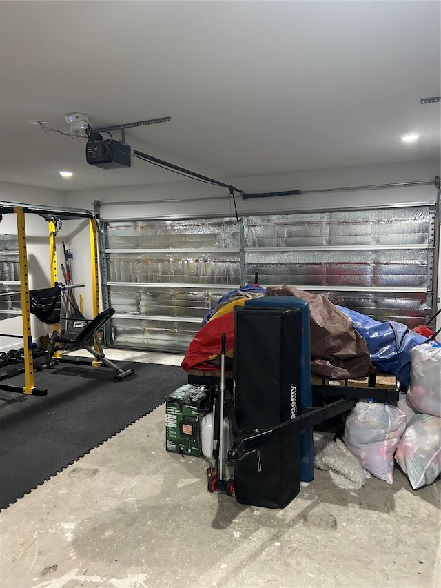 2631 Fish Tank Rd, Corsicana, TX 75110 - garage with a garage door opener