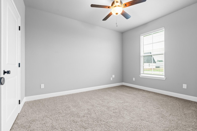 120 Water View Ln, Robinson, TX 76706 - unfurnished room featuring carpet, baseboards, and a ceiling fan