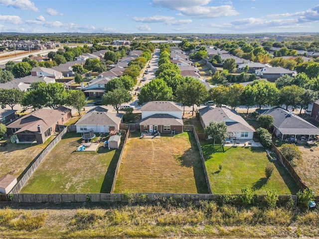 3600 Riesling Dr, Denton, TX 76226 - birds eye view of property featuring a residential view