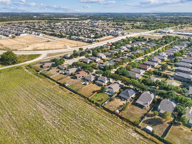 3600 Riesling Dr, Denton, TX 76226 - bird's eye view featuring a residential view