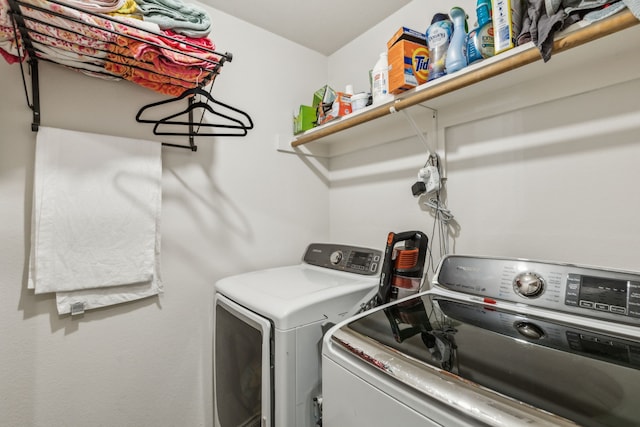 7204 Vanderbilt Dr, Mckinney, TX 75072 - washroom featuring separate washer and dryer