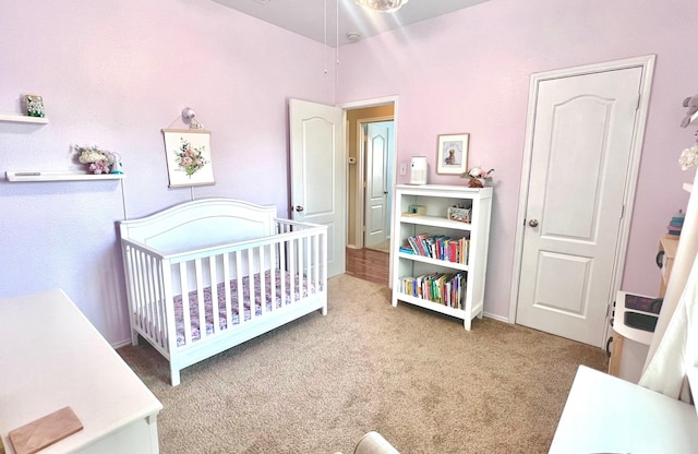 7125 Cotton Seed Dr, Mckinney, TX 75070 - carpeted bedroom featuring a nursery area