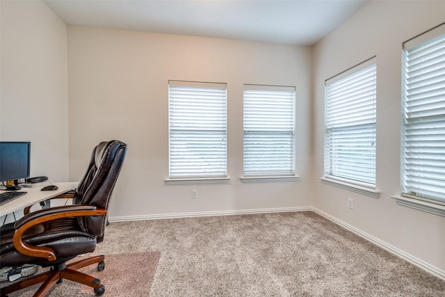 2204 Aberdeen Dr, Trophy Club, TX 76262 - carpeted office space featuring baseboards