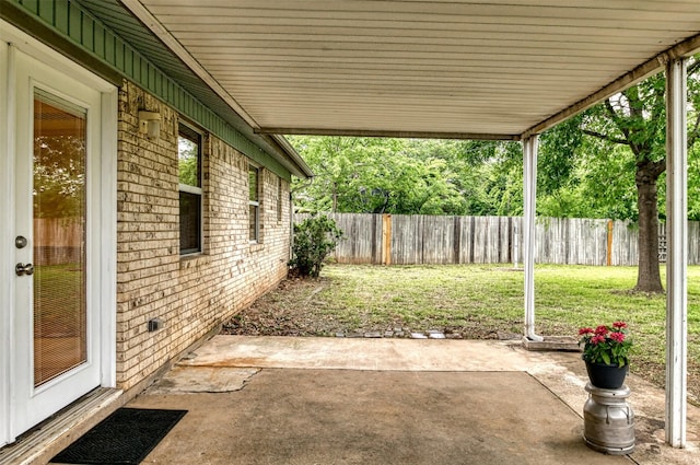 view of patio / terrace
