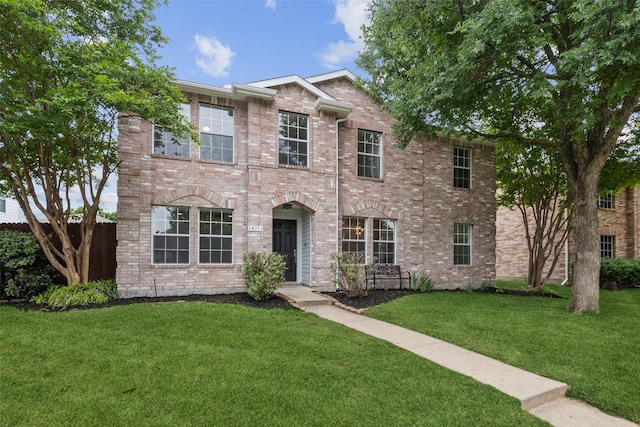 1411 Thistle Cir, Allen, TX 75002 - view of front facade featuring brick siding