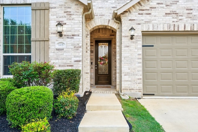 1405 Chickadee Dr, Argyle, TX 76226 - doorway to property featuring a garage