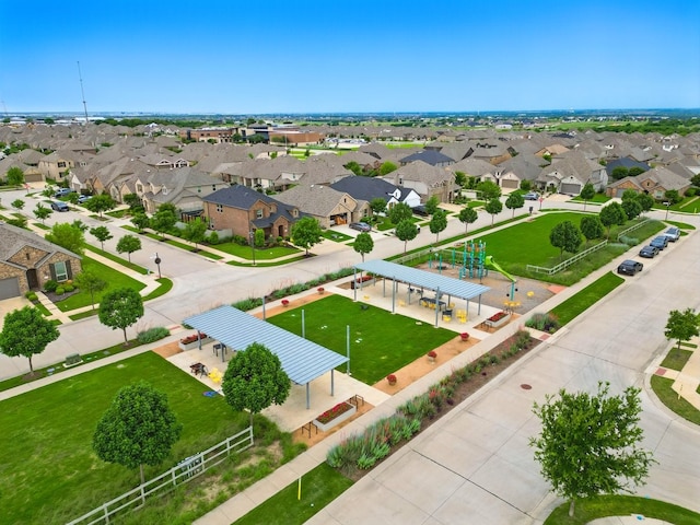 1405 Chickadee Dr, Argyle, TX 76226 - aerial perspective of suburban area