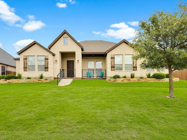 2209 Trace Ridge Dr, Weatherford, TX 76087 - view of front of home featuring a front yard