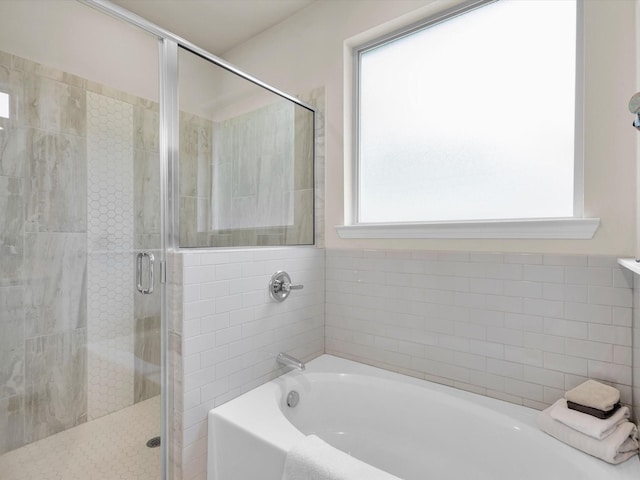 2209 Trace Ridge Dr, Weatherford, TX 76087 - full bath with a stall shower and a bath
