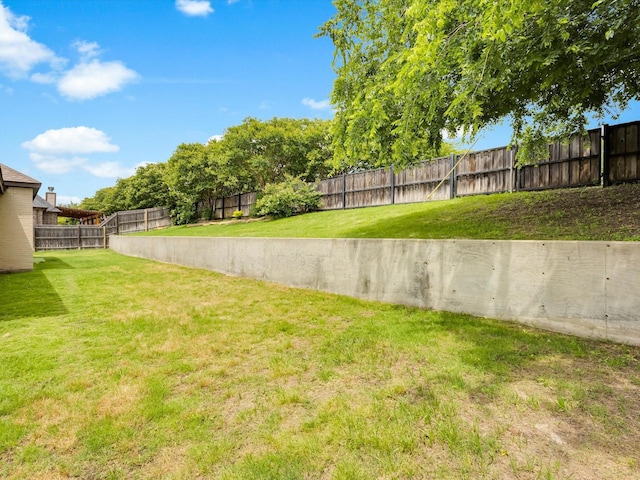 2209 Trace Ridge Dr, Weatherford, TX 76087 - view of yard