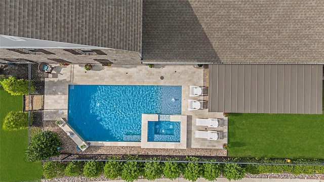 2700 Tremont Blvd, Mckinney, TX 75071 - aerial view of a pool