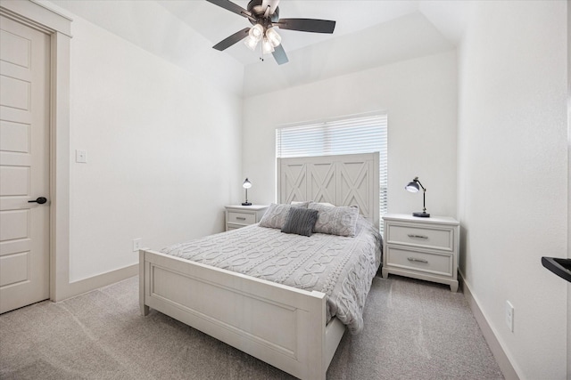 2028 Carrie Ct, Weatherford, TX 76088 - bedroom with light carpet, baseboards, and a ceiling fan