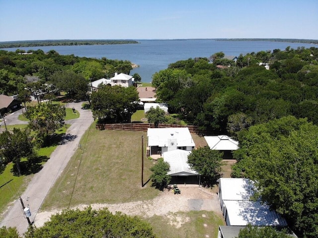 120 One Feather, Whitney, TX 76692 - aerial view of a nearby body of water