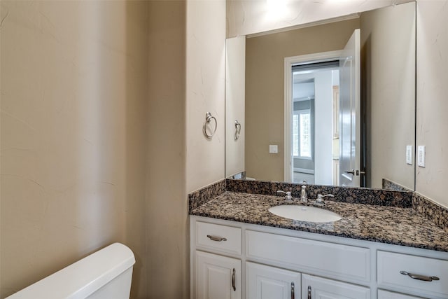 2813 Welborn St, Dallas, TX 75219 - half bath with toilet and vanity
