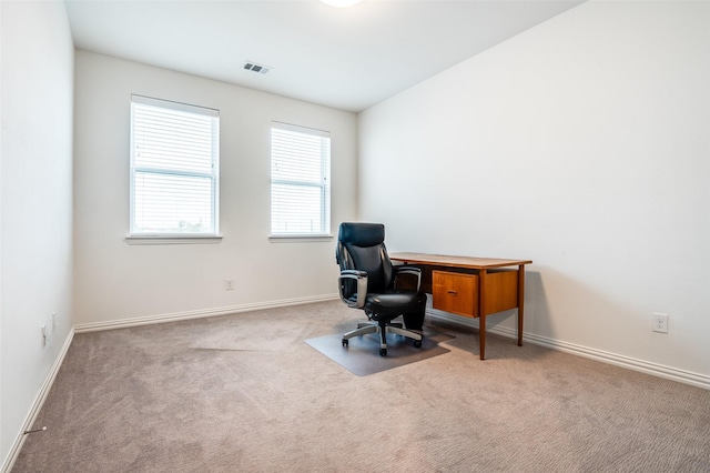 4354 Hebron St, Irving, TX 75061 - carpeted home office featuring baseboards