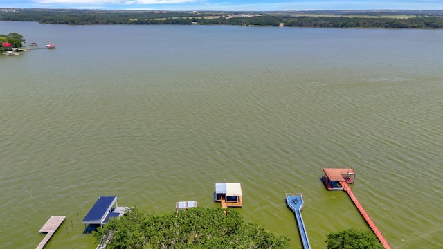 14070 Rucker St, Azle, TX 76020 - drone / aerial view of a large body of water