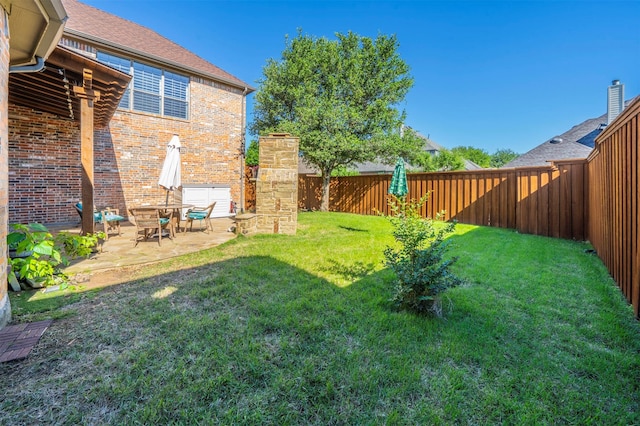 1364 Aubrey Ln, Frisco, TX 75033 - view of yard with a patio area