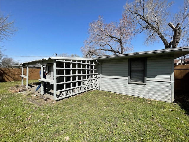view of side of home