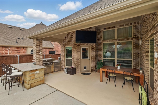 4024 Las Colina Dr, Fort Worth, TX 76179 - view of patio