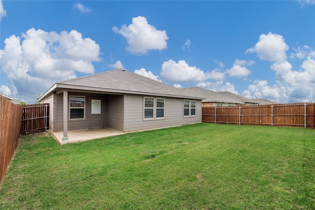 16509 Portage St, Justin, TX 76247 - rear view of house with a patio