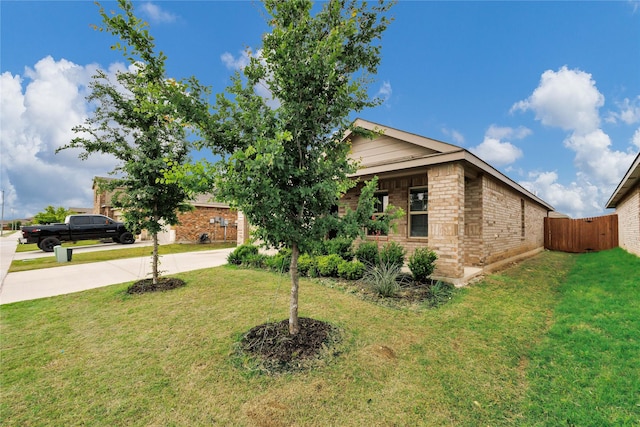 16509 Portage St, Justin, TX 76247 - view of front of property with brick siding and driveway
