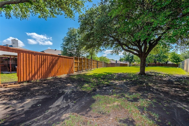 3841 Beaumont Ln, Plano, TX 75023 - view of yard with fence