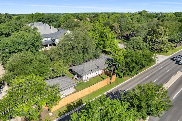 6838 Lupton Dr, Dallas, TX 75225 - drone / aerial view of a forest