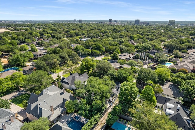 6838 Lupton Dr, Dallas, TX 75225 - aerial perspective of suburban area