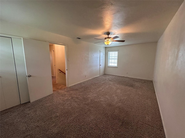 1664 Poplar Dr, Mesquite, TX 75149 - unfurnished bedroom featuring carpet and ceiling fan
