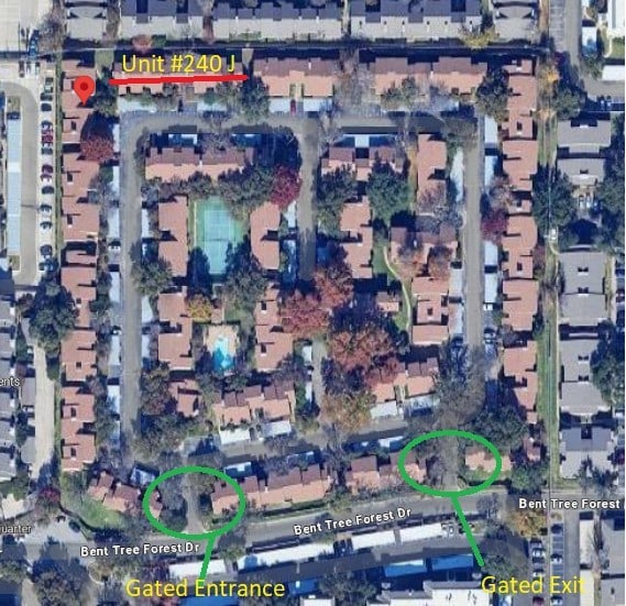 5335 Bent Tree Forest Dr Unit 240, Dallas, TX 75248 - map of property location