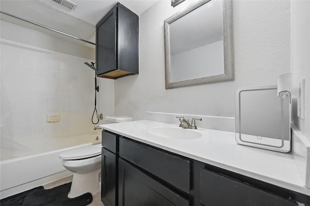 5335 Bent Tree Forest Dr Unit 240, Dallas, TX 75248 - full bathroom with toilet, vanity, and shower / washtub combination