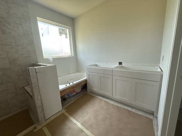 400 Tollett Dr, Aledo, TX 76008 - bathroom featuring a garden tub and walk in shower