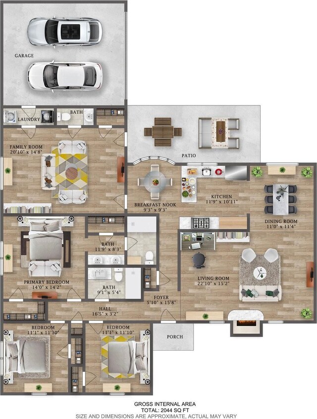 3809 Runge Ct E, Irving, TX 75038 - floor plan / room layout