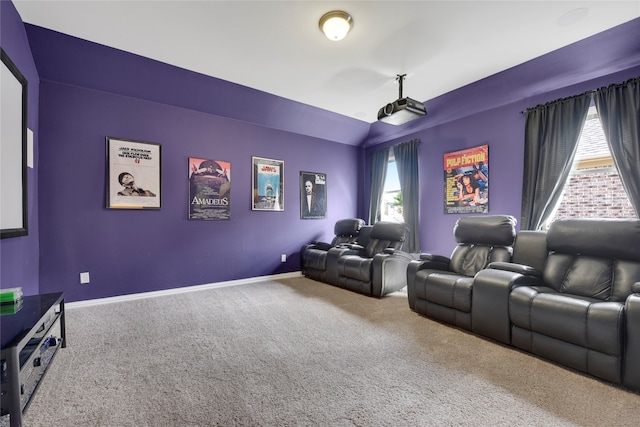 4458 Hartebeest Trl, Frisco, TX 75034 - carpeted home theater featuring baseboards