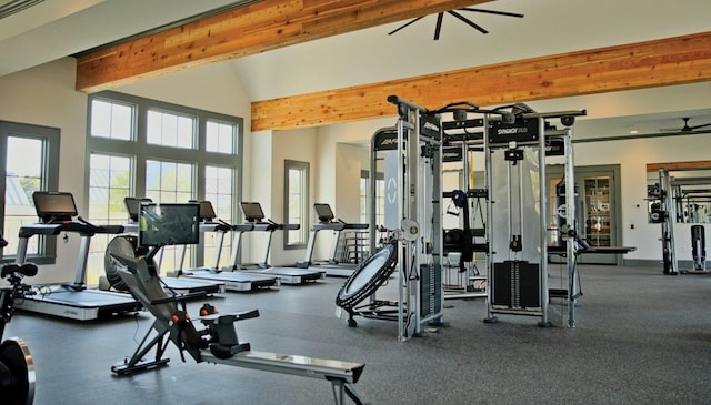 view of exercise room