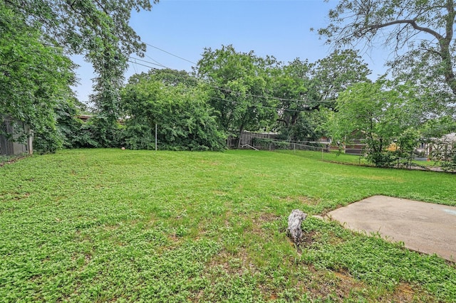 view of yard