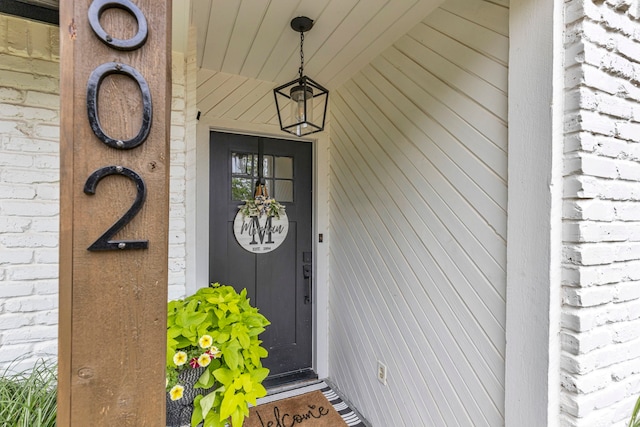 view of property entrance
