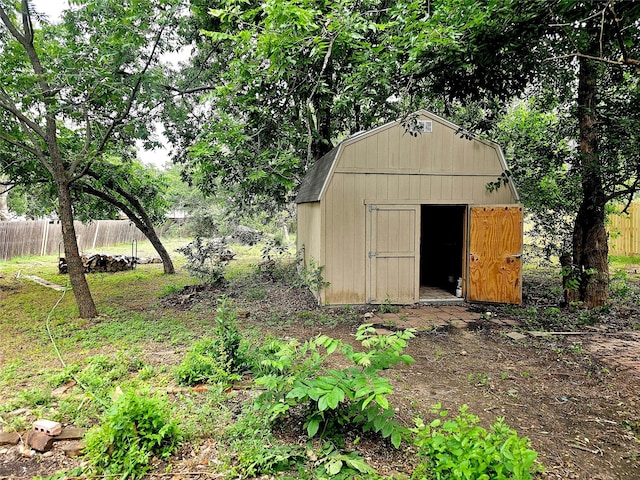 6604 Tabor St, North Richland Hills, TX 76180 - view of shed with fence